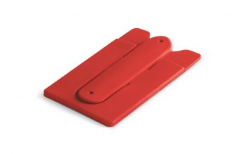 Porta-tarjeta Flex - Rojo