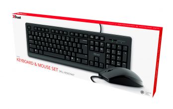 Set teclado y mouse Trust Primo