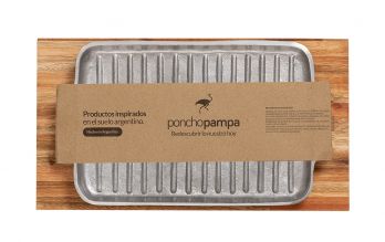 Bifera de Aluminio Poncho Pampa 40x22x2 cm